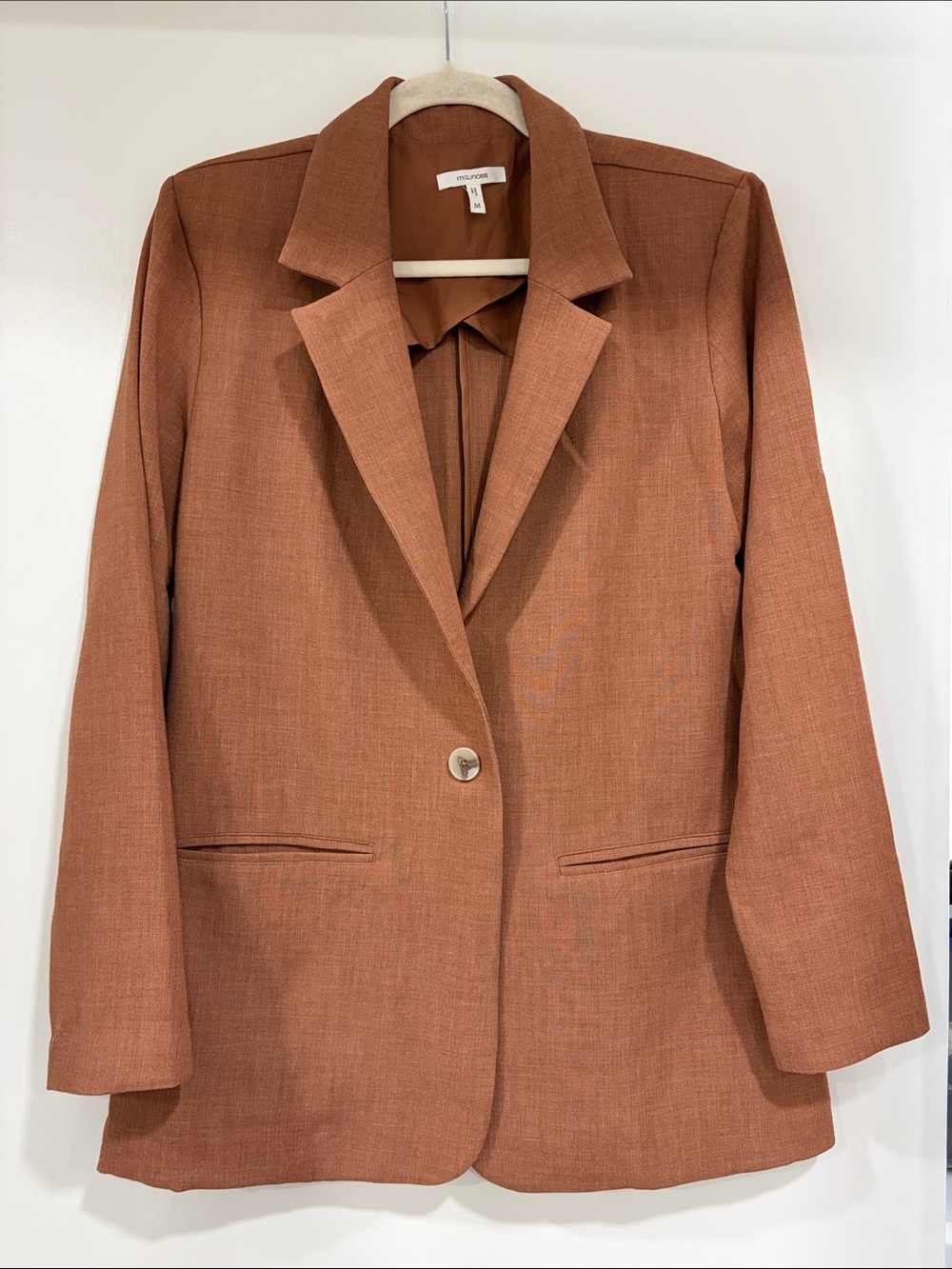 Maurices Rust-Tone Single-Button Blazer - Picture 3 of 5
